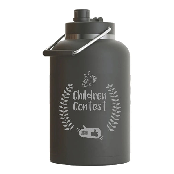RTIC Ringed Stainless Steel One Gallon Jug