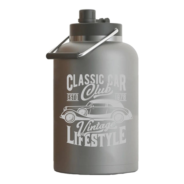 RTIC Ringed Stainless Steel One Gallon Jug