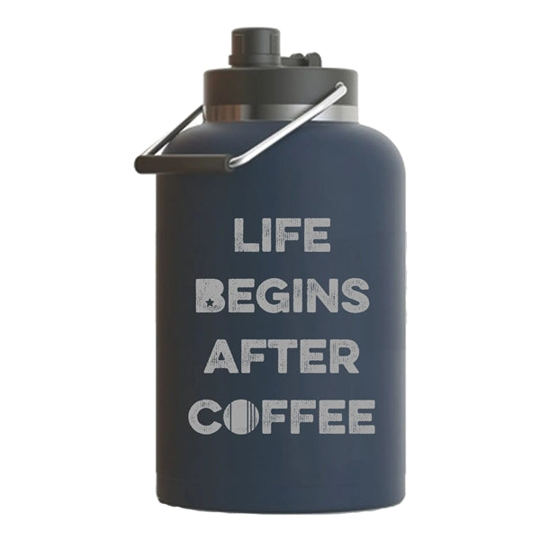 RTIC Ringed Stainless Steel One Gallon Jug