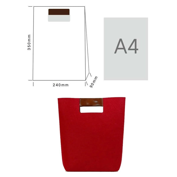 Felt Tote Bag