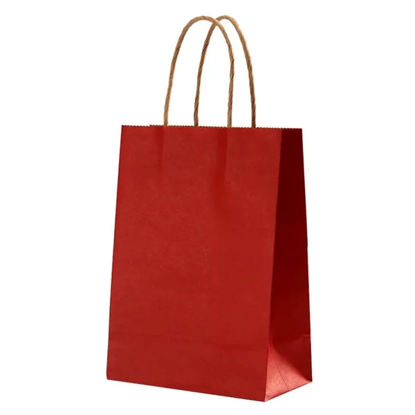 Kraft Paper Gift Bags with Handles