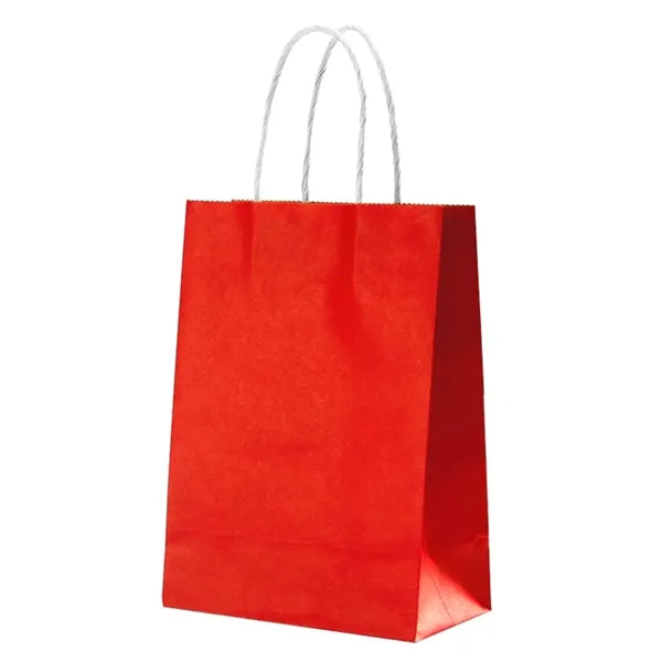 Kraft Paper Gift Bags with Handles