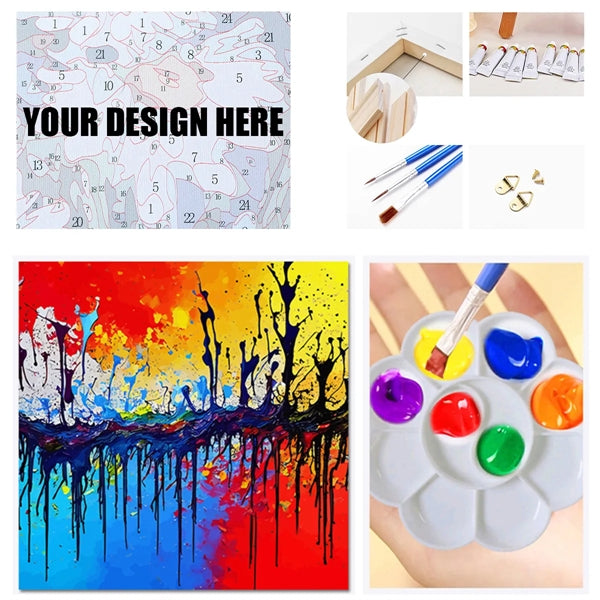 DIY Digital Oil Painting w/ Birch Frame