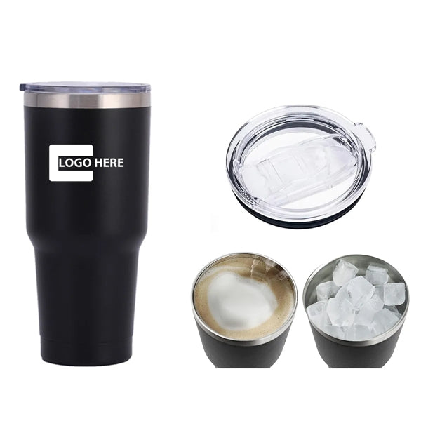 30 oz Powder-coated Vacuum Insulated Tumbler