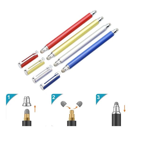 High-Sensivity Fiber Tip Capacitive Stylus