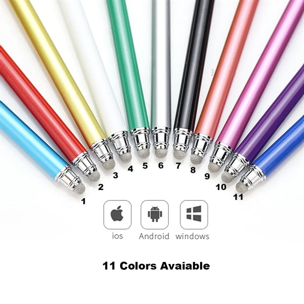 High-Sensivity Fiber Tip Capacitive Stylus