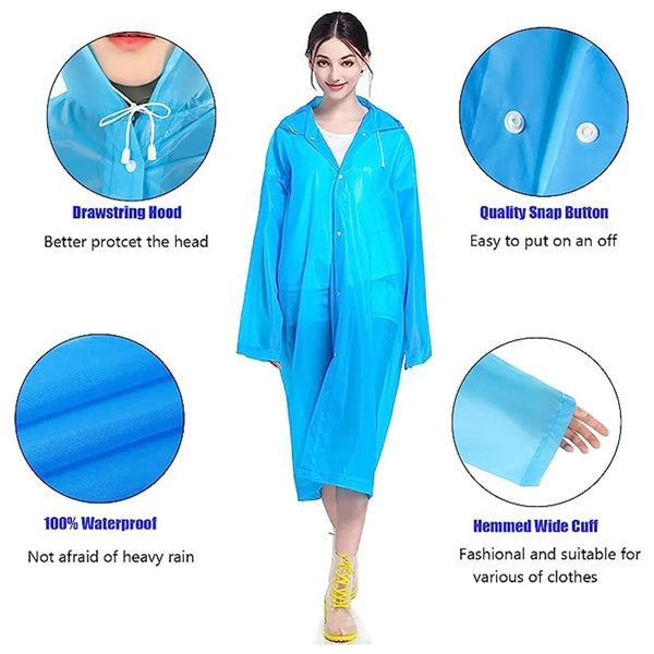 Portable EVA Rain Coats