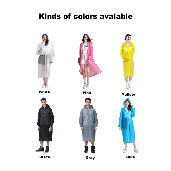 Portable EVA Rain Coats