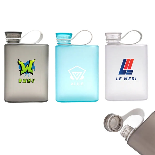 13 oz. Flat Leakproof Water Bottle