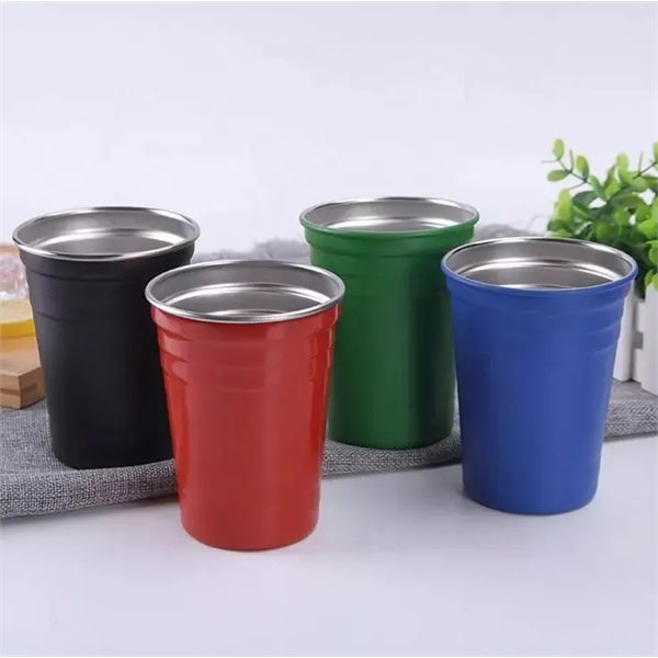 16 OZ Stainless Steel Party Beer Cup
