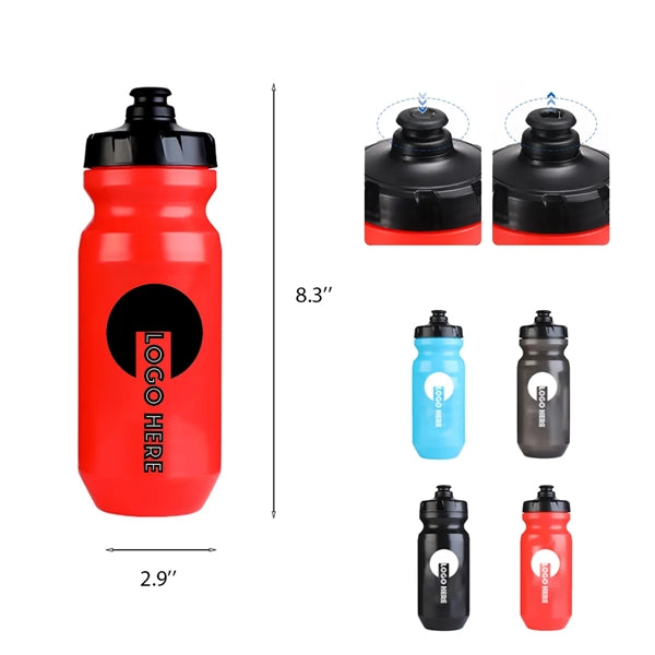 20 OZ PP Plastic Bike Sports Water Bottle