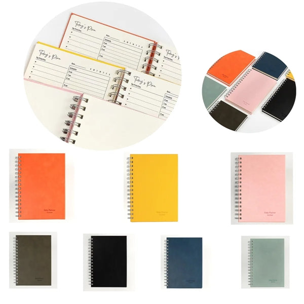 A5 Pu Leather Coil/Spiral Book