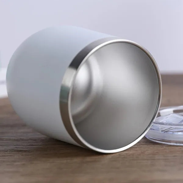 12 oz Stainless Steel Wine Tumbler with Lids