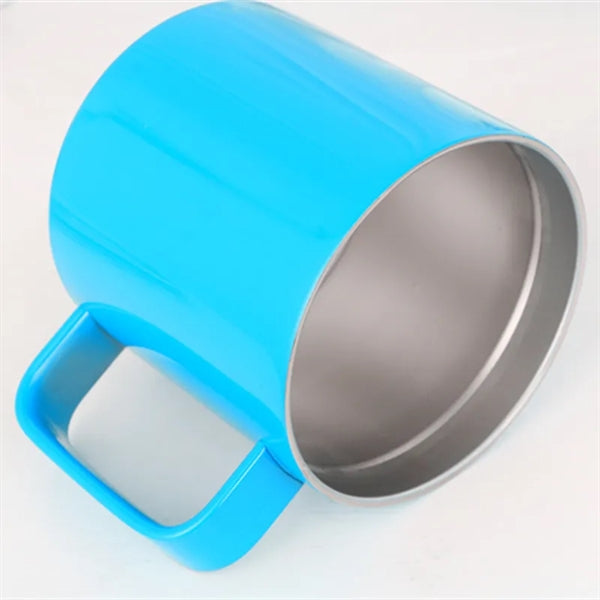 12oz Stainless Steel Insulated Coffee Mug with Handle
