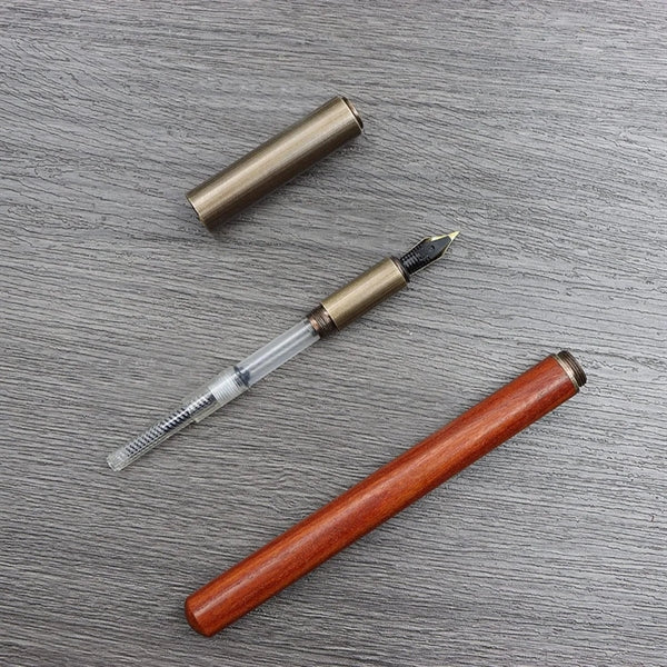 Vintage Brass Fountain Pen