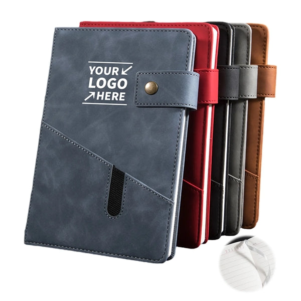 A5 Lined Leather Journal Notebook
