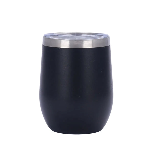 12oz304 Stainless Steel Vacuum Sprayed U-shaped Eggshell Mug