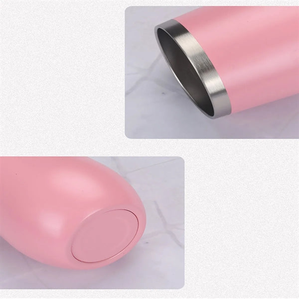 12oz304 Stainless Steel Vacuum Sprayed U-shaped Eggshell Mug