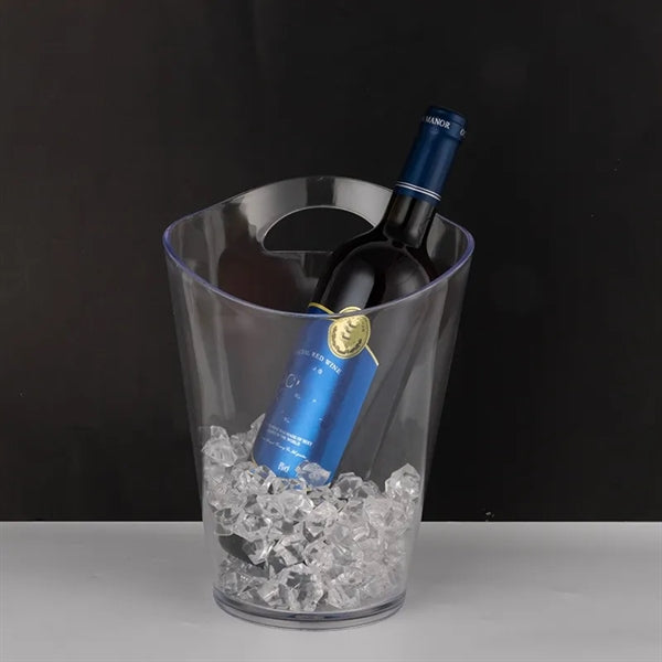 0.79 Gal Ice Bucket Plastic Beverage Drink Tub with Handle