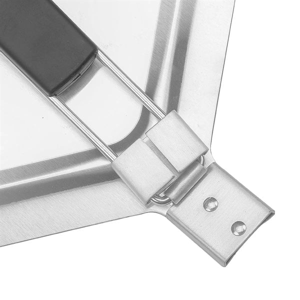 Stainless Steel Metal Pizza Paddle With Folding Handle