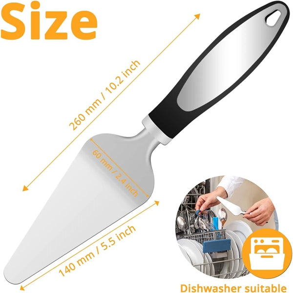 Stainless Steel Pizza Cutter Shovel Pastry Server