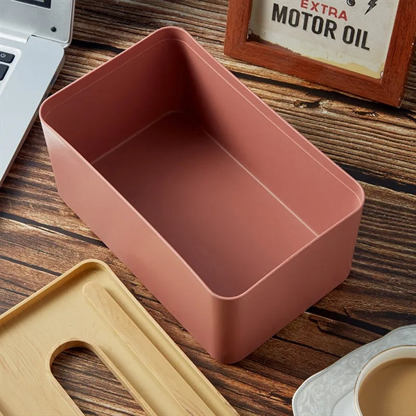 Wood Tissue Box