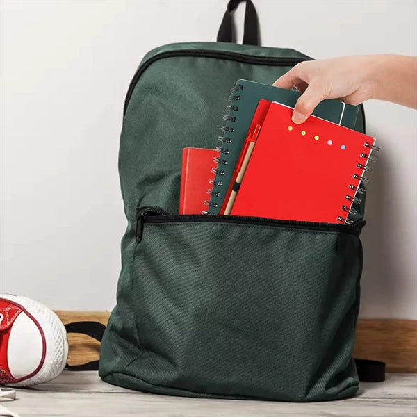 A6 Eco-friendly Kraft Portable Spiral Notebook With Pen