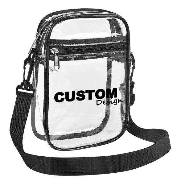 Waterproof PVC Clear Crossbody Bag