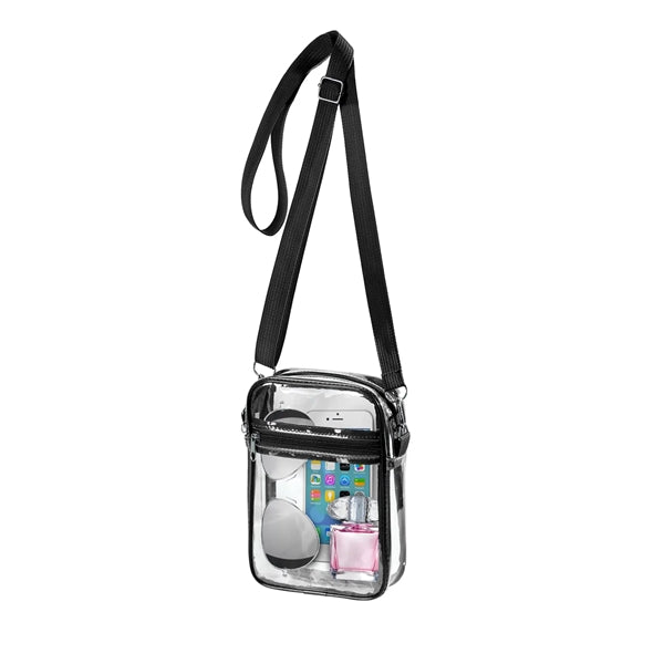 Waterproof PVC Clear Crossbody Bag