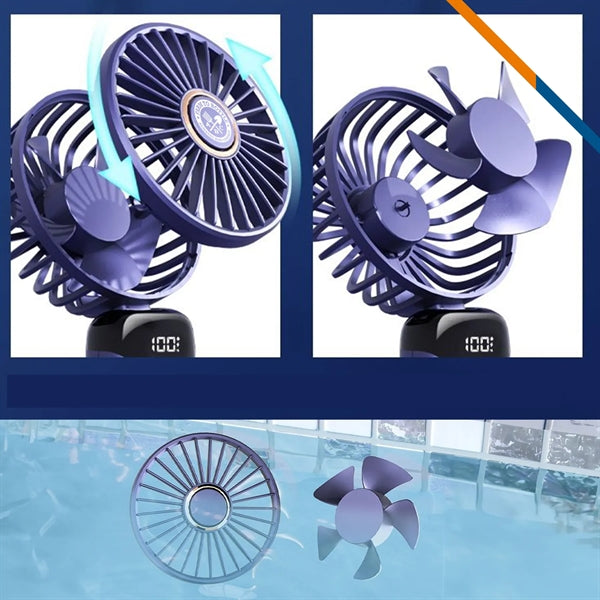 Crystal Handheld Fan