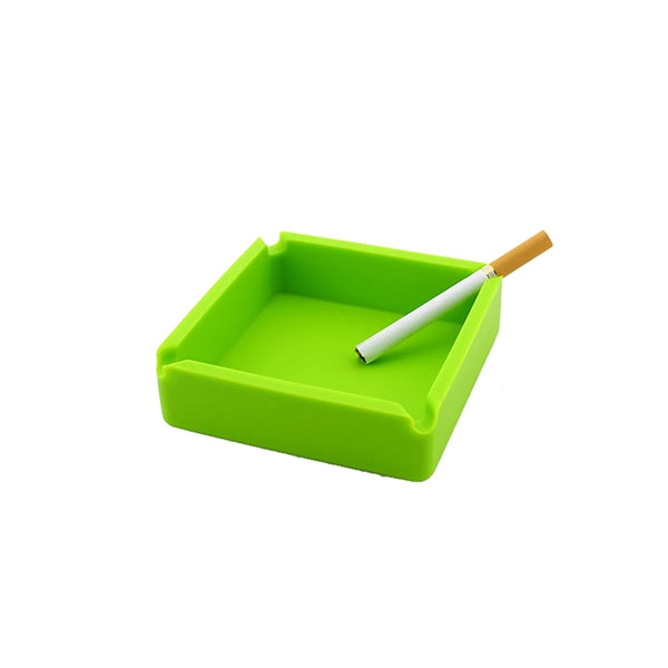 Unbreakable Square Silicone Cigarette Ashtray
