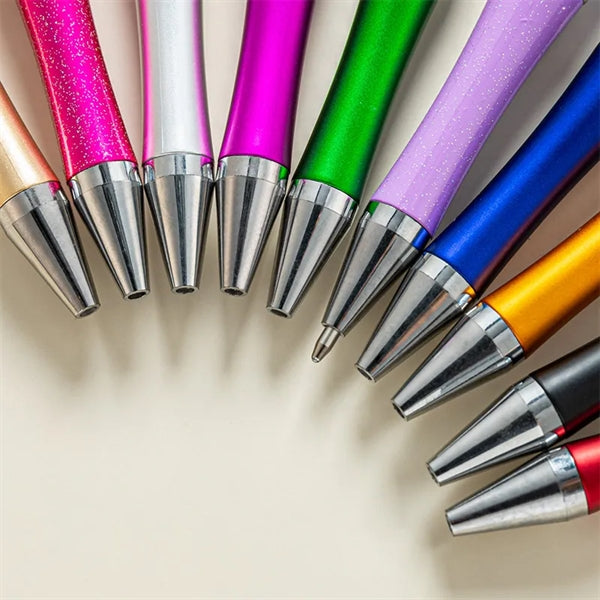 Creative Flower Shape Retractable Twist Open Ballpoint Pen