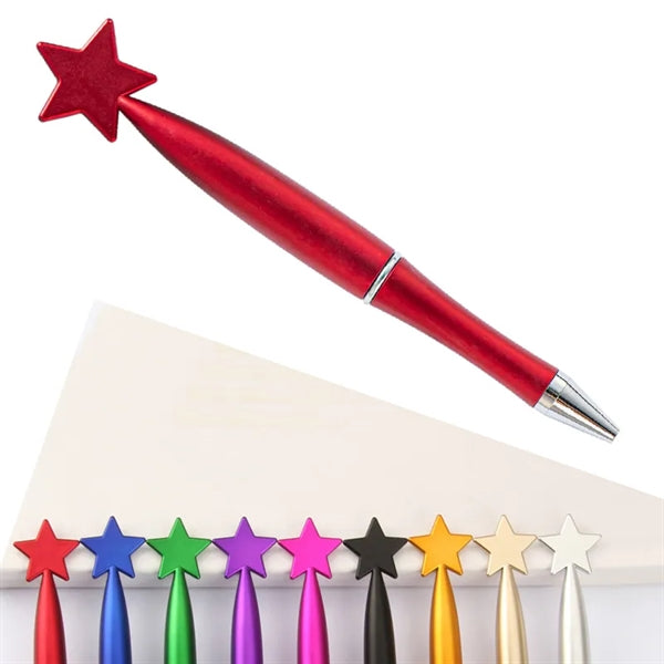 Creative Star Shape Retractable Twist Open Ballpoint Pen