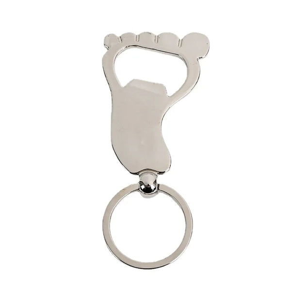 Foot Shape Bottle Opener Key Chain