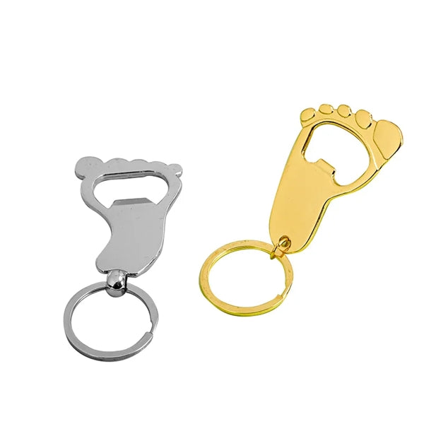 Foot Shape Bottle Opener Key Chain