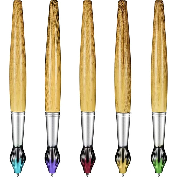 Creative Novelty Paintbrush Shape Twist Open Ballpoint Pen
