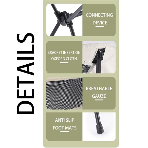 Lightweight Portable Foldable Outdoor Camping Chair