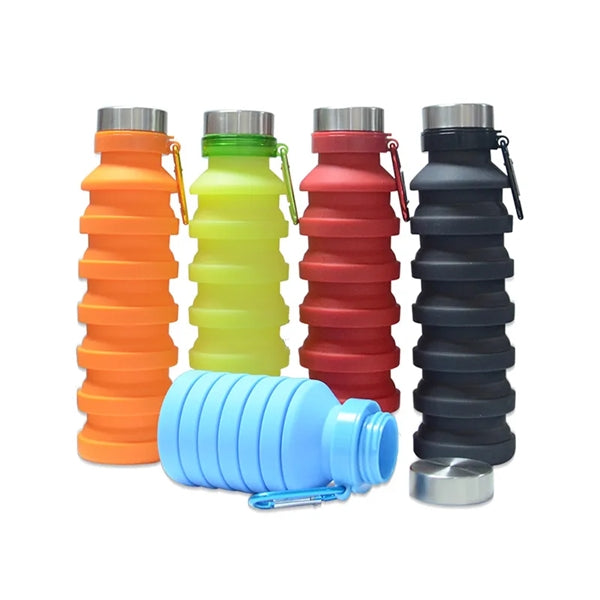 Collapsible Silicone Bottle, 16.9 oz.