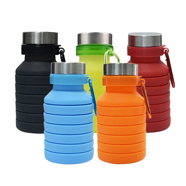 Collapsible Silicone Bottle, 16.9 oz.