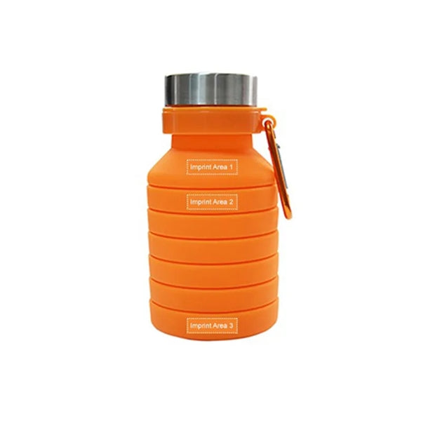 Collapsible Silicone Bottle, 16.9 oz.