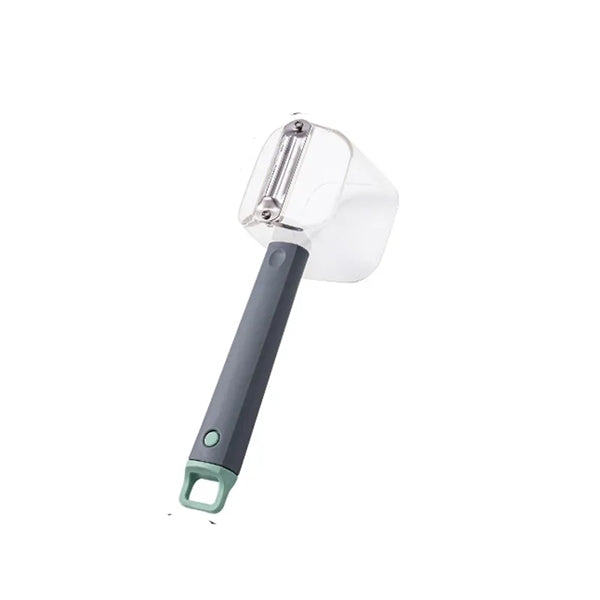 Stainless steel single head peeler