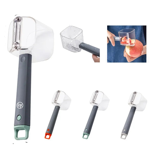 Stainless steel single head peeler