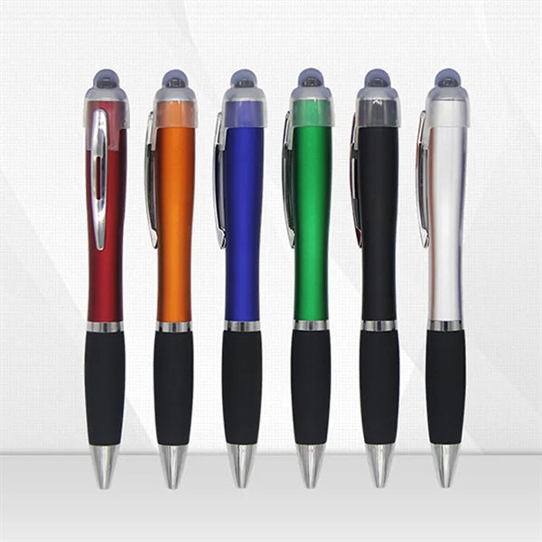 3 in 1 Ballpoint Led Glow Mobile Touch Pen