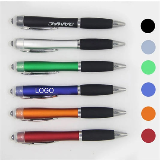 3 in 1 Ballpoint Led Glow Mobile Touch Pen