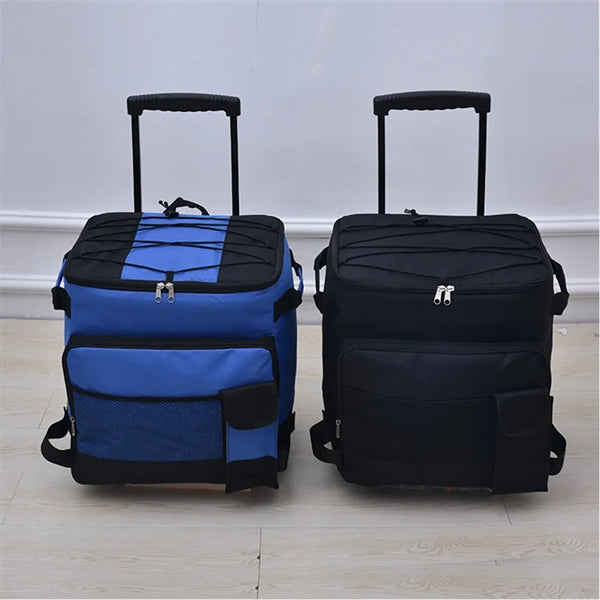 Folding Cooler on Wheels