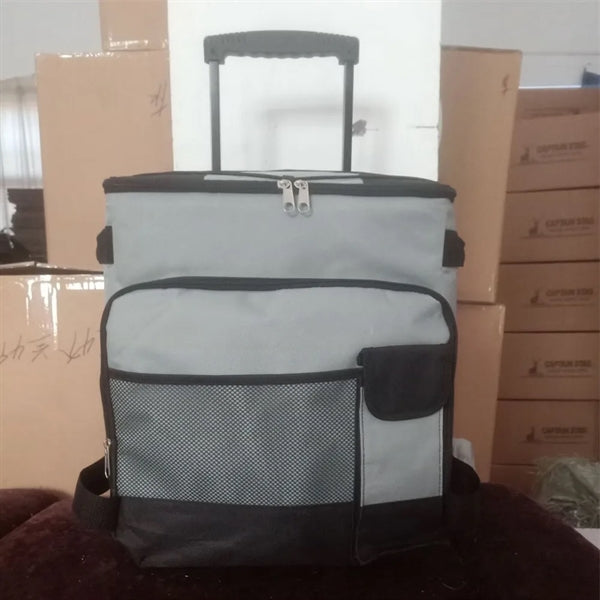 Collapsible Cooler Bag On Wheels
