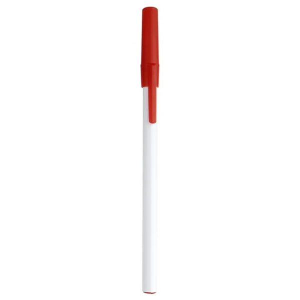 Plastic Ballpoint Pen with Cap