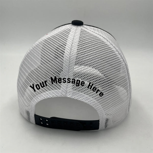 Heathee gray polyspandex cap