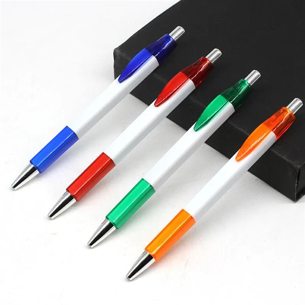 Plastic Retractable Ballpoint Pen