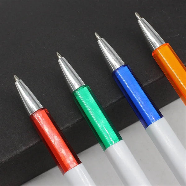 Plastic Retractable Ballpoint Pen